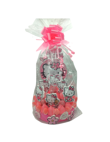 TARTA DE GOMINOLA Y NUBE HELLO KITTY