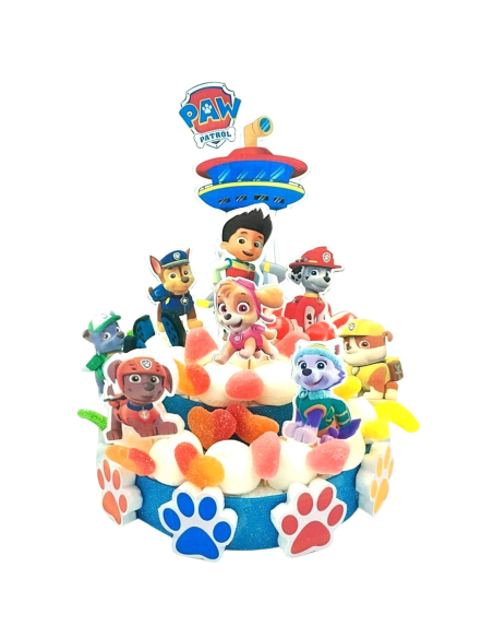 TARTA GOMINOLA Y NUBE PATRULLA CANINA