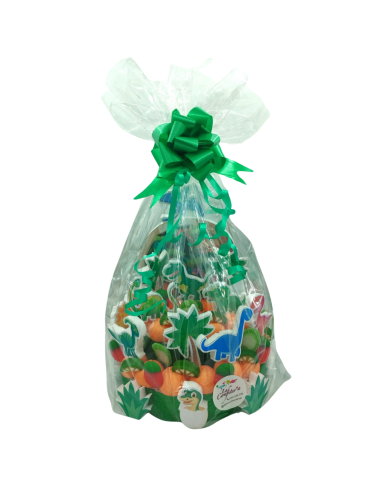 TARTA GOMINOLA Y NUBE DINOSAURIOS