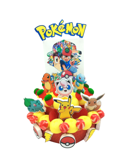 TARTA GOMINOLS Y NUBES POKEMON