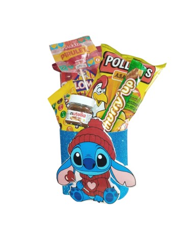 TAZA DE GOMA EVA STITCH