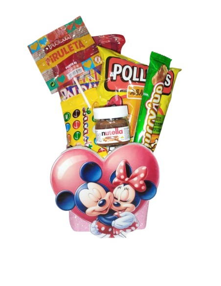 TAZA DE GOMA EVA MICKEY/MINNIE