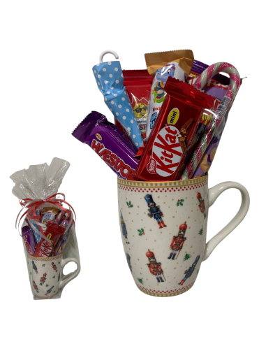 TAZA CERÁMICA SOLDADITOS NAVIDAD
