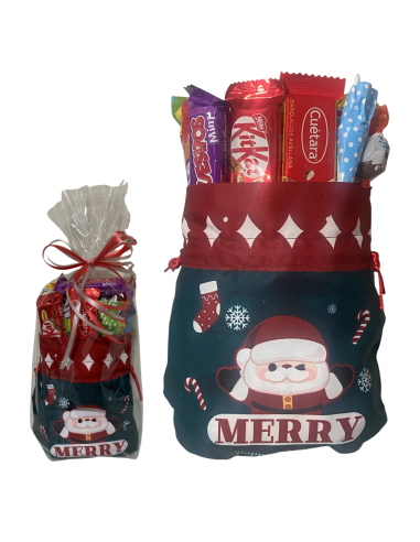 BOLSITA TELA NAVIDAD