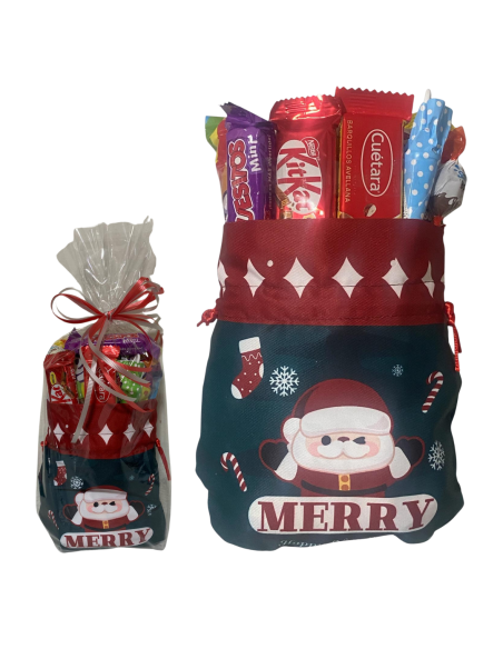 BOLSITA TELA NAVIDAD