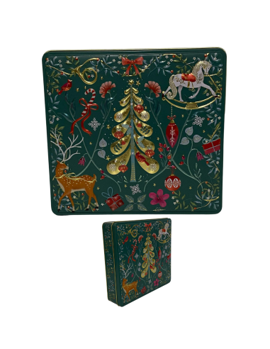 LATA ORNAMENTO NAVIDAD VERDE