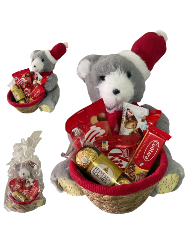 OSITO PELUCHE CON CESTO