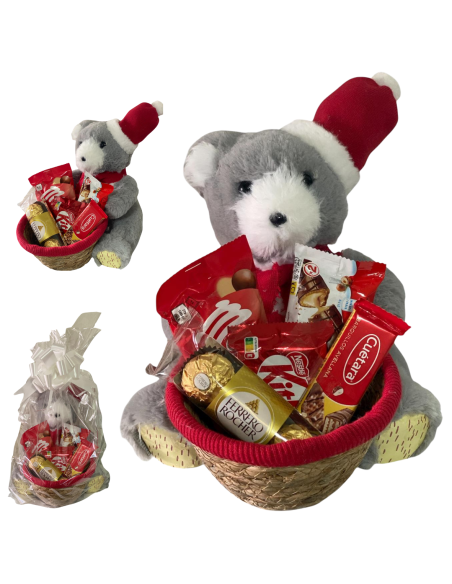 OSITO PELUCHE CON CESTO