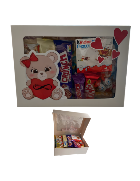 CAJA VENTANA OSITO CORAZÓN