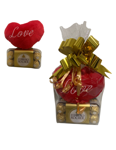 ESTUCHE FERRERO ROCHER CON CORAZÓN