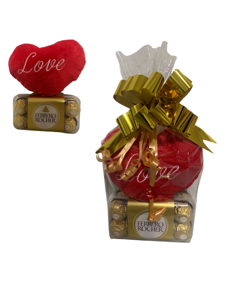 ESTUCHE FERRERO ROCHER CON CORAZÓN