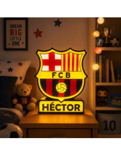 LÁMPARA EQUIPO FÚTBOL