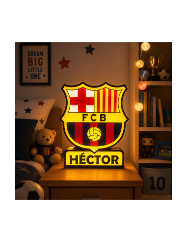 LÁMPARA EQUIPO FÚTBOL
