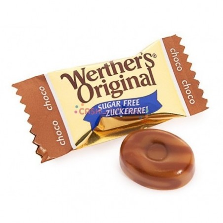 Caramelos clásicos sabor a chocolate