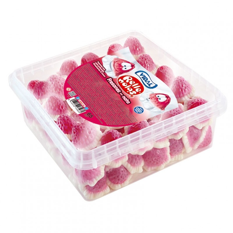 Fresones con Nata Rellenos